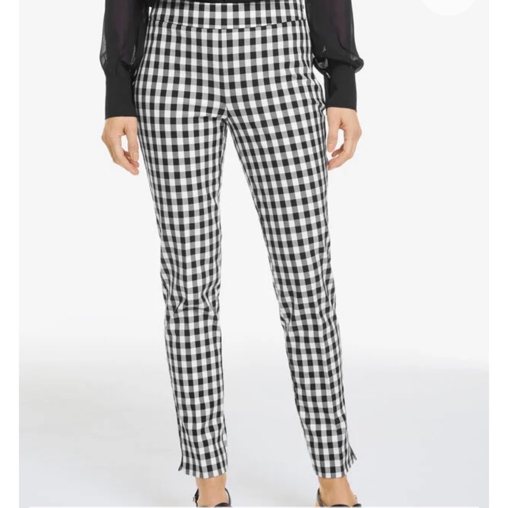 Talbots Chatham Ankle pants gingham size 12p